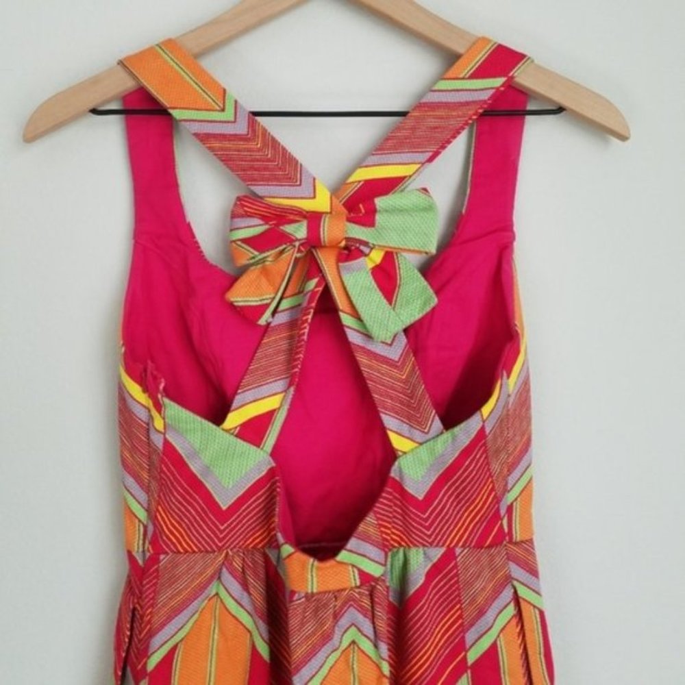 Judith March Colorful Chevron Dress - Picture 6 of 6